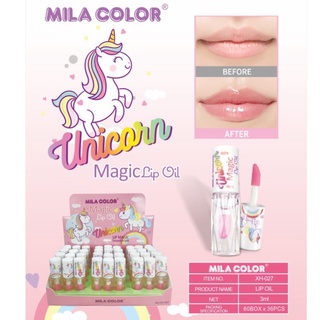 ภาพหน้าปกสินค้าMILA COLOR MAGIC LIP OIL ลิปออยล์บำรุงริมฝีปาก ที่เกี่ยวข้อง