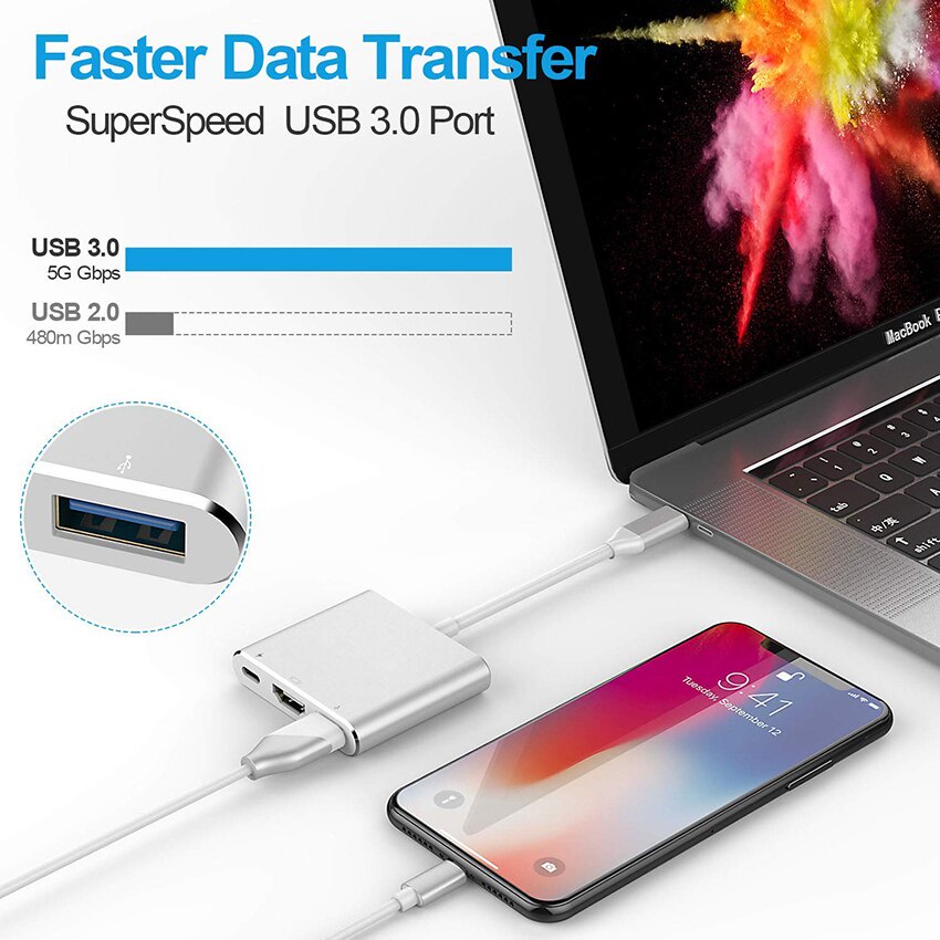 อะแดปเตอร์ฮับ-usb-c-เป็น-hdmi-type-c-otg-3-in-1-พร้อม-4k-hdmi-และ-pd-ชาร์จเร็ว-usb-c-เป็น-hdmi-usb-type-c-ตัวเมีย