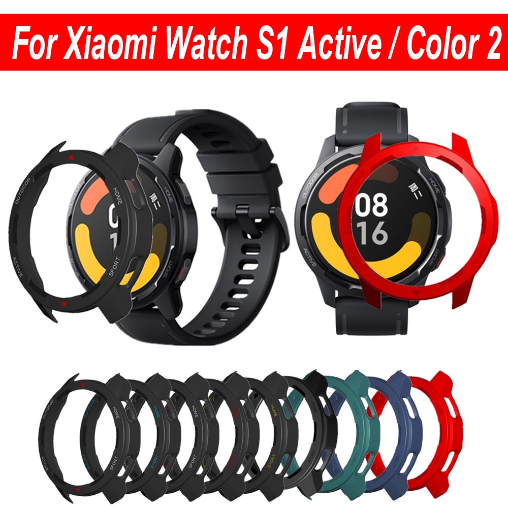 ภาพหน้าปกสินค้าเคสป้องกันหน้าจอ PC สําหรับ Xiaomi Watch S1 Active / Color 2
