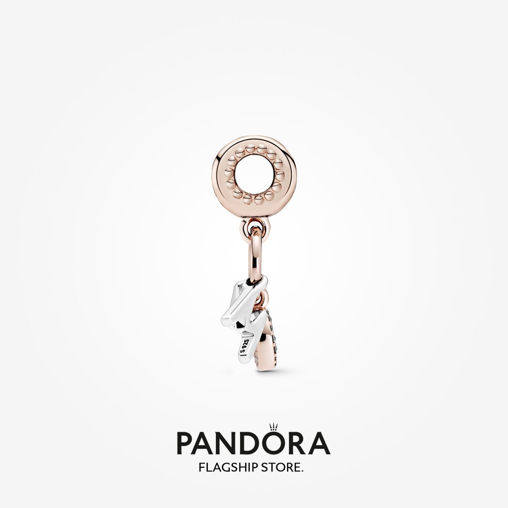 pandora-จี้ตัวอักษร-ดอกกุหลาบ-ของขวัญวันเกิด-สําหรับสุภาพสตรี-p825