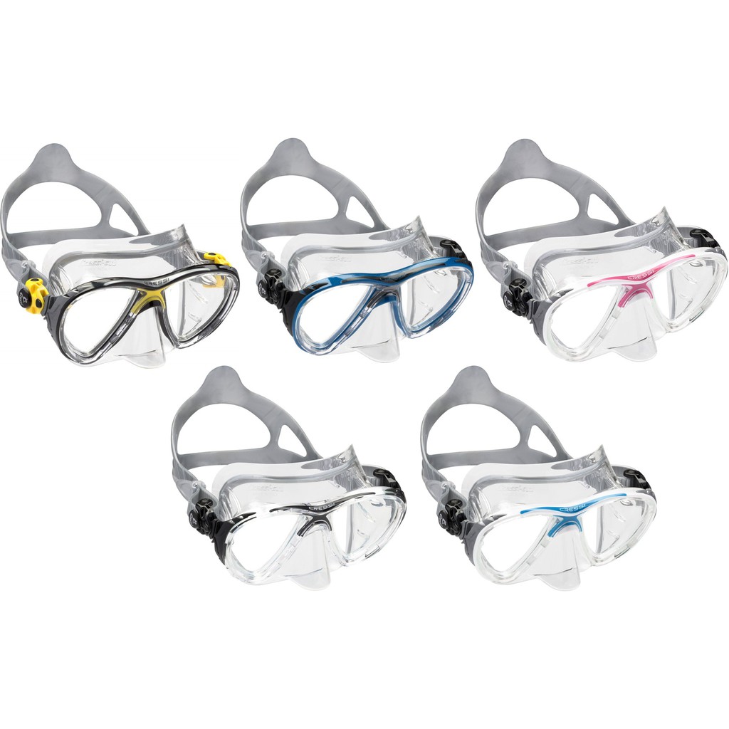 cressi-professional-big-eyes-evolution-mask-crystal-frame-หน้ากากดำน้า-สำหรับผู้ใหญ่-คริสตัลซิลิโคน