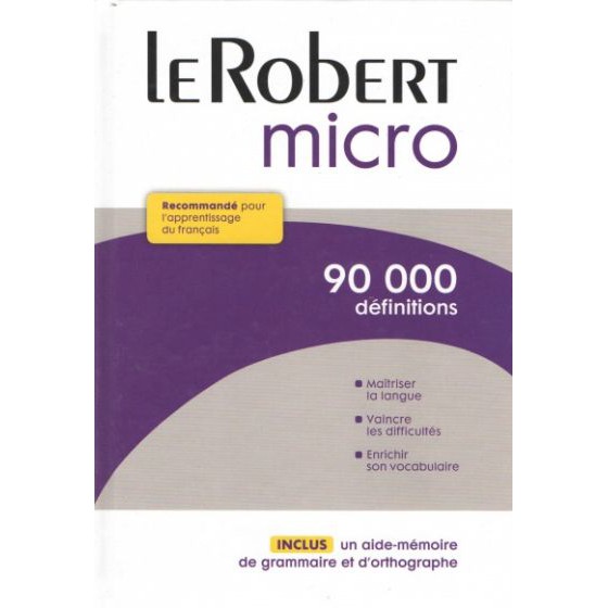 dktoday-หนังสือ-le-petit-robert-micro-ภาษาฝรั่งเศส