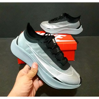 รองเท้าวิ่งไนกี้ Nike Zoom Fly3 Grey-Black รุ่นยอดนิยม มาใหม่