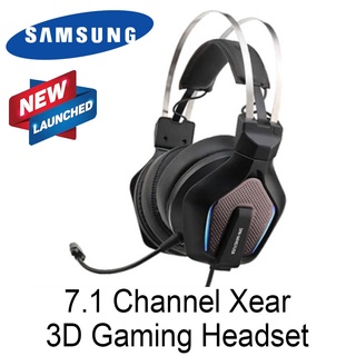 SAMSUNG SPA-MHG1USB 7.1 Channel Xear Gaming Headset Headphone LED 3D Sound Korea