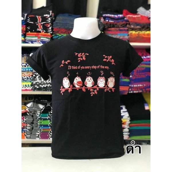 เสื้อยืด-t-shirt-cotton-100-งานสวยคุณภาพดี