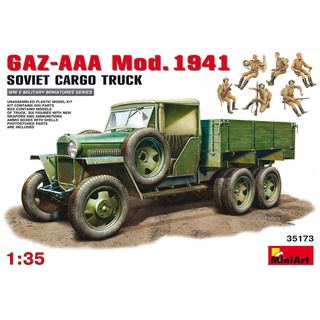 โมเดลประกอบ MiniArt 1/35 MI35173 GAZ-AAA MOD.1941