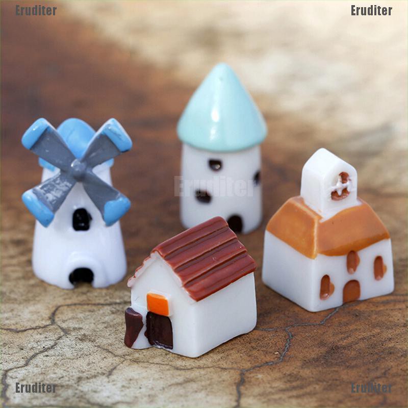 eruditer-diy-กังหันบ้านตุ๊กตา-ขนาดเล็ก-ตกแต่งสวน-บ้านตุ๊กตา-4-ชิ้น