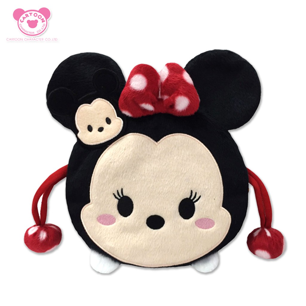 disney-กระเป๋าหูรูด-tsum-tsum-มินนี่เม้าส์-หมีพูห์-เอลซ่า-ซัลลี่-ขนาด-6-นิ้ว-สินค้าลิขสิทธิ์แท้-จากโรงงานผู้ผลิต