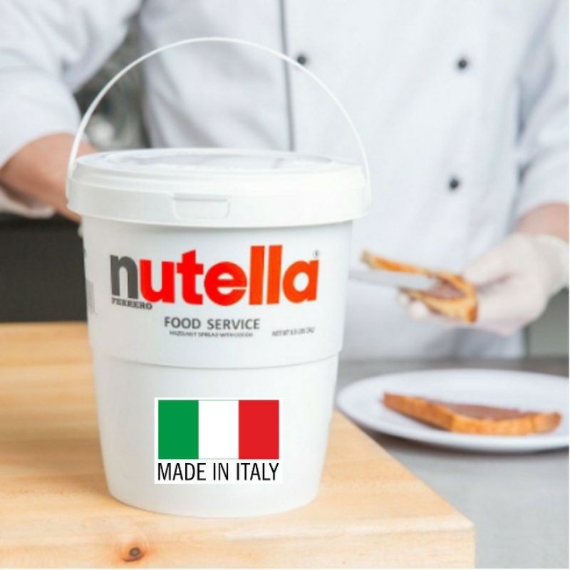 ภาพสินค้าNUTELLA (ค่าส่งถูกมาก) นูเทลล่า ขนาด 3 กก.Made in Italy EXP 4/2/24 จากร้าน muhammadzakimaimura บน Shopee ภาพที่ 2