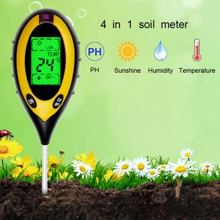 4in1 Soil Meter พร้อมส่ง เครื่องวัดดิน เครื่องวัดคุณภาพดิน