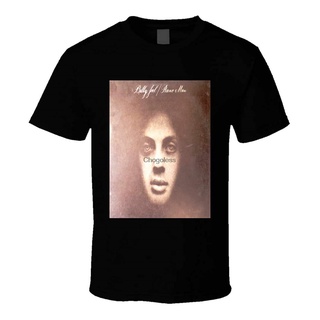 เสื้อยืดผ้าฝ้ายCOTTON เสื้อยืด พิมพ์ลายอัลบั้ม Billy Joel Piano Man แฟชั่นสําหรับผู้ชายS-5XL
