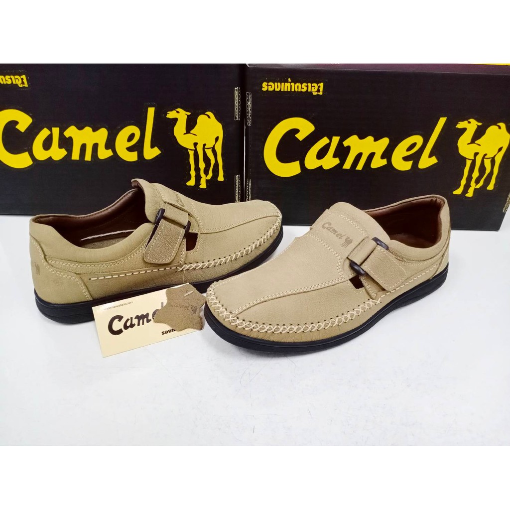 camel-รองเท้าคัทชู-leather-หนังแท้-รุ่นcm110-งานกล่อง-ของแท้-100-สินค้าพร้อมส่ง