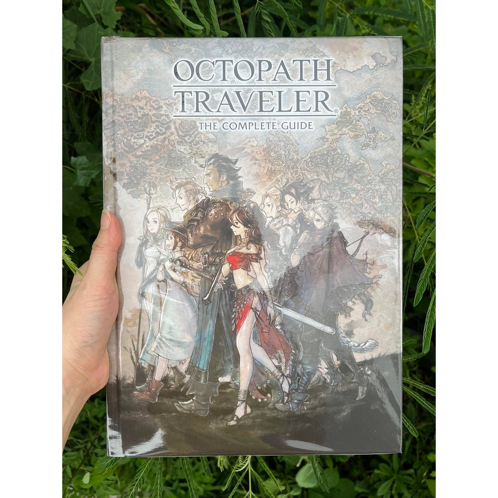 octopath-traveler-the-complete-guide-hardcover-walkthrough-หนังสือ-บทสรุป-คู่มือเฉลย-ฉบับภาษาอังกฤษ-ปกแข็ง