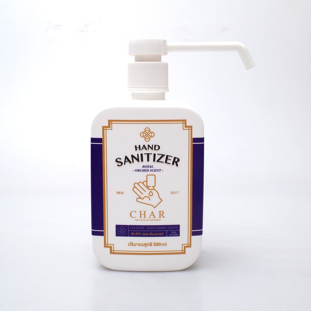 CHAR Hand Sanitizer (สเปรย์แอลกอฮอล์ กลิ่นดอกไม้) Alcohol 75% (500 ml ...