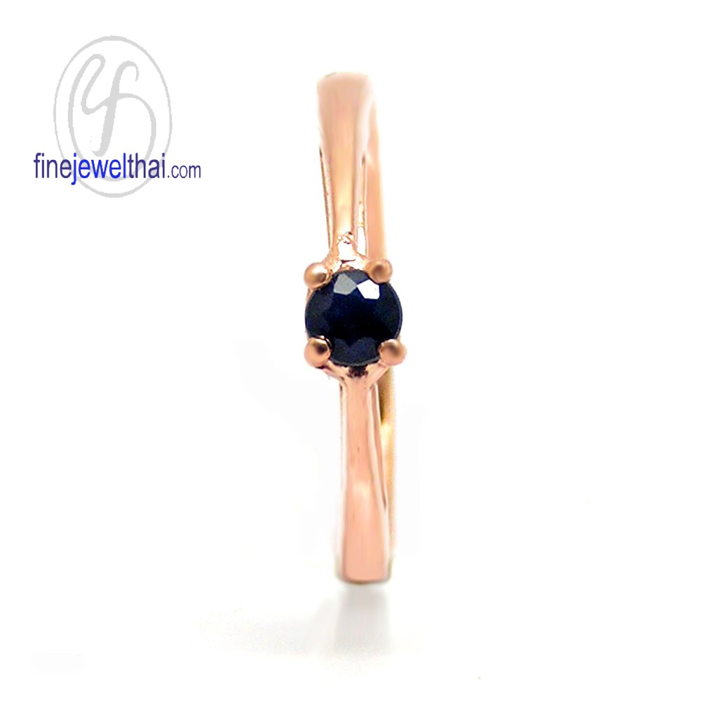 finejewelthai-แหวนไพลิน-พลอยแท้-พลอยราศี-พลอยไพลิน-พลอยประจำเดือนเกิดกันยายน-blue-sapphire-silver-r1189bl-pg