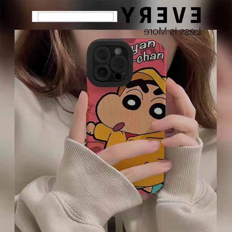 เคสโทรศัพท์มือถือ-แบบนิ่ม-ลายการ์ตูนชินจัง-สําหรับ-apple-iphone-13-14promax-12-11-xr-xsmax-8p-15promax