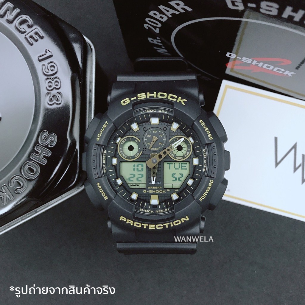 ภาพสินค้านาฬิกาข้อมือ G-Shock GA-100 ประกัน CMG จากร้าน wanwela.watch บน Shopee ภาพที่ 6