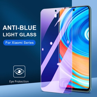 Anti Radiation Full Screen Protector For Xiaomi Mi 11 Lite 10T 11T Poco F2 X3 M3 M4 F3 Redmi Note 7 8 10 Pro 9S 10S 9T 9A 9C Anti Blue Tempered Glass