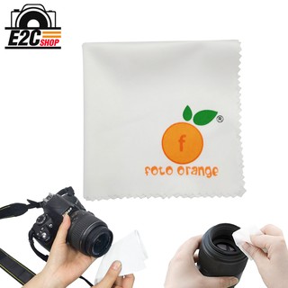 ผ้าเช็ดเลนส์ Foto Orange Cleaning Cloth ผ้าเช็๋ดแว่น ผ้าเช็ดกระจก