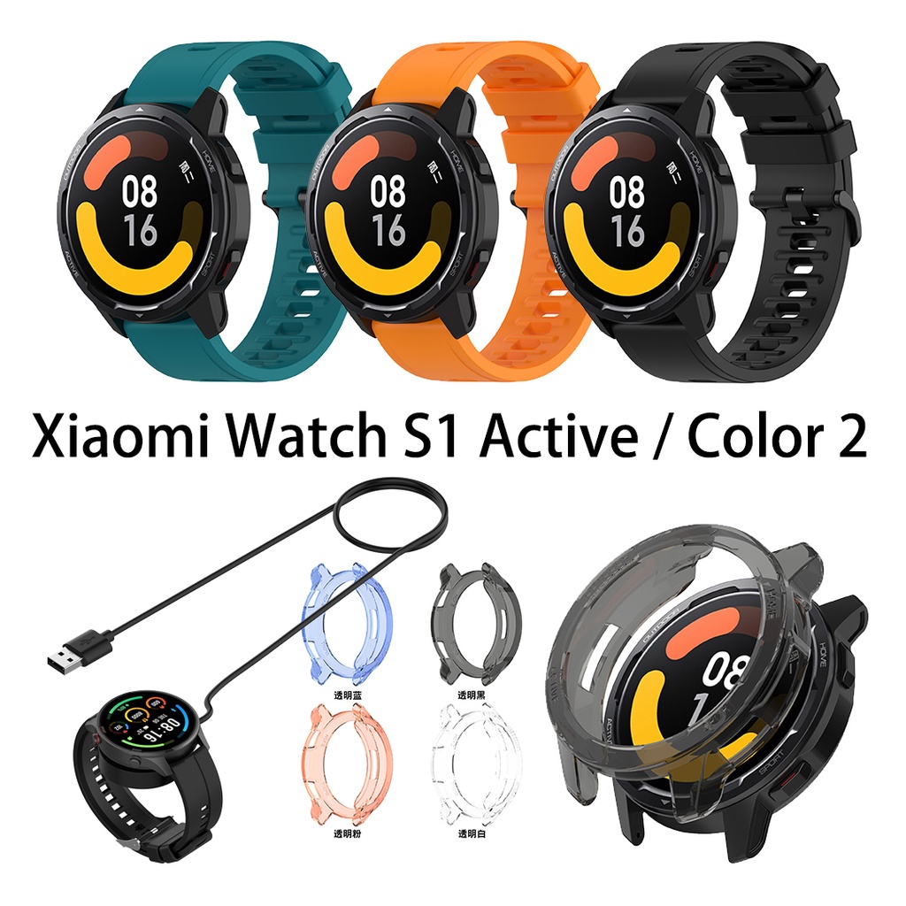 สําหรับ Xiaomi Smart watch S1 Active 2022 ใหม่ mi watch สี 2 เคสซิลิโคน ...