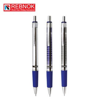 REBNOK ปากกาลูกลื่น MAGNUM น้ำเงิน (MAGNUM BALLPEN INK :BLUE) 1 กล่อง