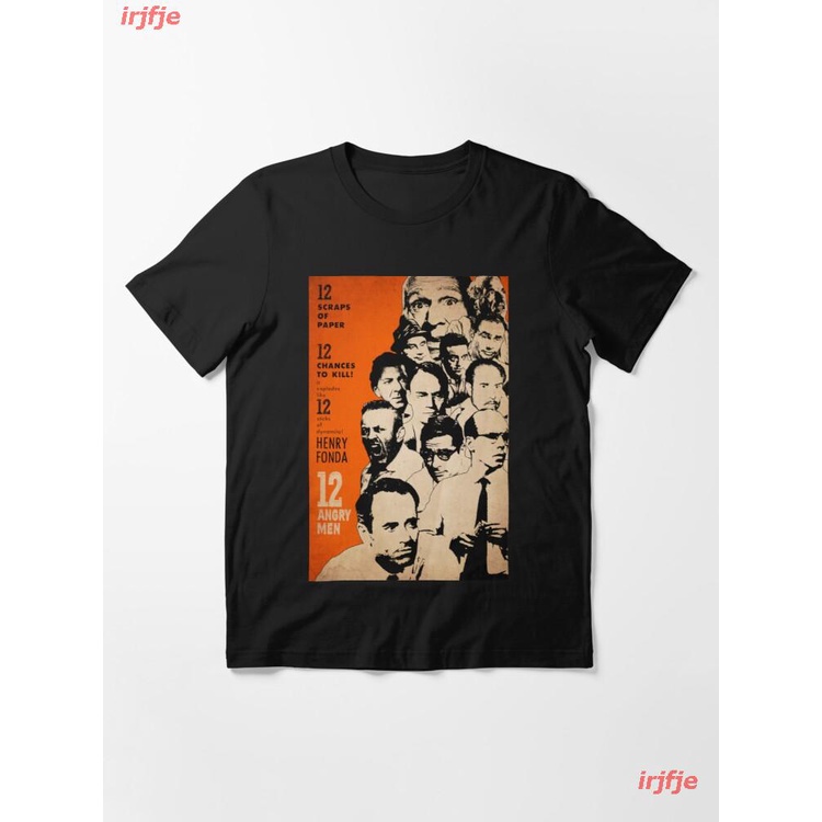 2022-12-angry-men-movie-essential-t-shirt-เสื้อยืด-ดพิมพ์ลาย-ดผ้าเด้ง-คอกลม-cotton-แฟชั่น-discount-unisex