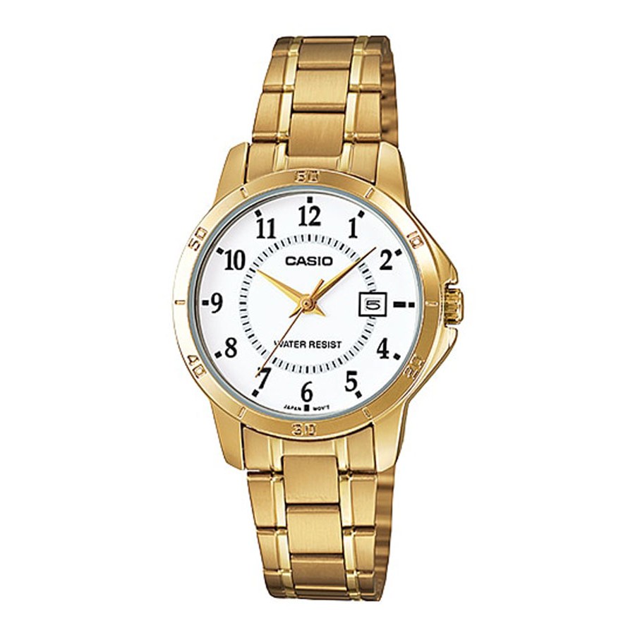 Casio Standard นาฬิกาข้อมือผู้หญิง สายสายสเตนเลส รุ่น LTP-V004,LTP ...