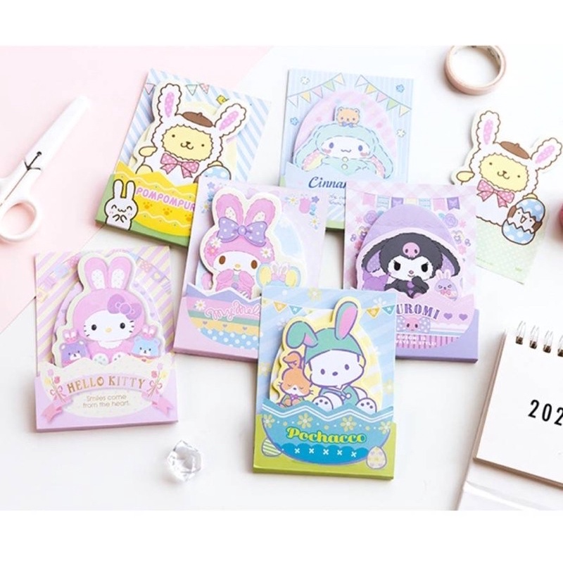 โพสอิท-sanrio-character-แบบ-ไดคัท