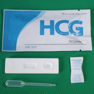 รูปภาพขนาดย่อของ10mUI HCG ที่ตรวจตั้งครรภ์แบบหยด เทสตั้งครรภ์ pregnancy testลองเช็คราคา