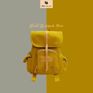 กระเป๋าแคนวาส กระเป๋าเป้ Big Foot รุ่น Seace Backpack Petite สีเหลือง