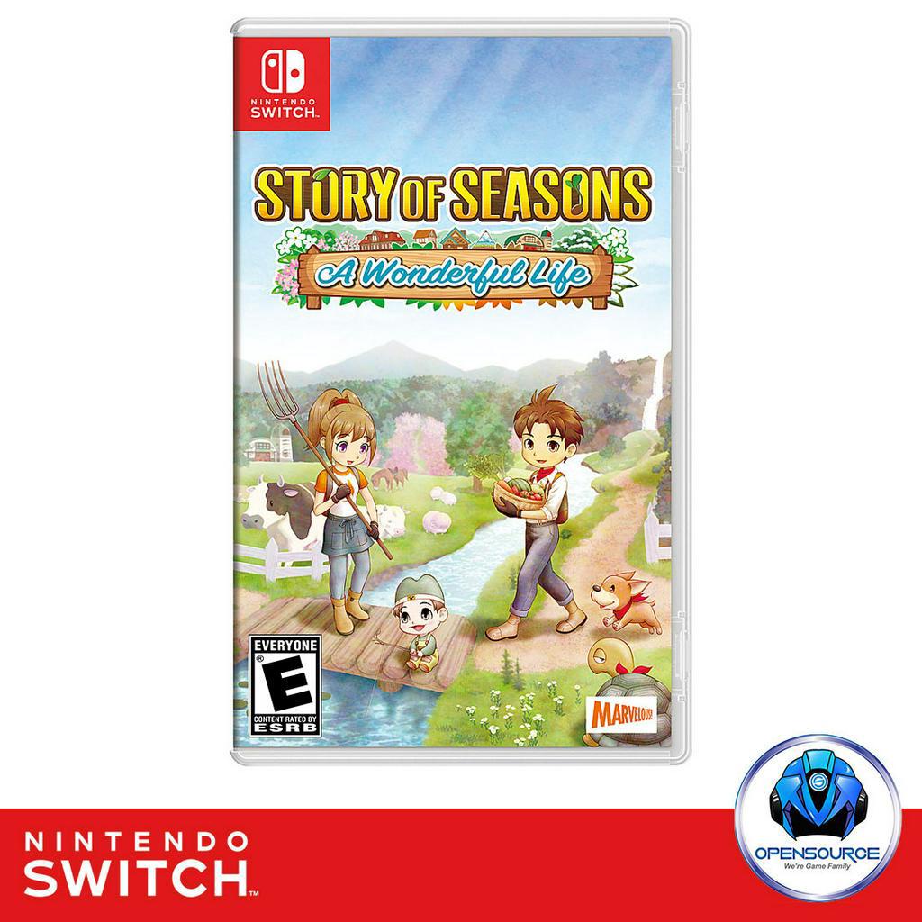 [พร้อมส่ง]Nintendo: STORY OF SEASONS: A Wonderful Life (US Z1 แท้ มือ ...