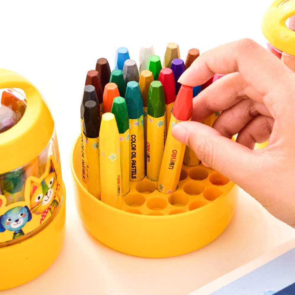 daron-ดินสอสีเทียน-diy-ปลอดสารพิษ-สําหรับนักเรียน-วาดภาพกราฟฟิติ-ของขวัญเด็ก