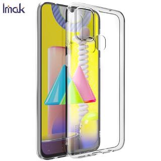 Original Imak Casing Samsung Galaxy M31 Transparent Soft TPU Back Case Clear Silicone Shockproof Cover