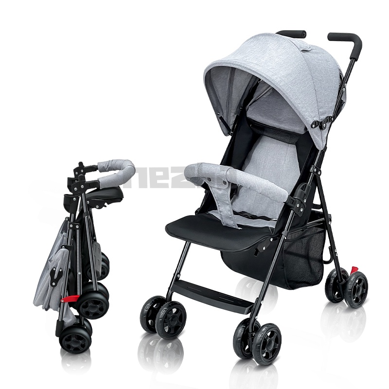 ภาพหน้าปกสินค้ารถเข็นเด็ก Baby trolley เข็นหลัง ปรับ 3 ระดับ นั่ง/เอน/นอน 175 องศา โครงเหล็ก SGS รับน้ำหนักได้ถึง 50kg mekong จากร้าน mekong_tech บน Shopee