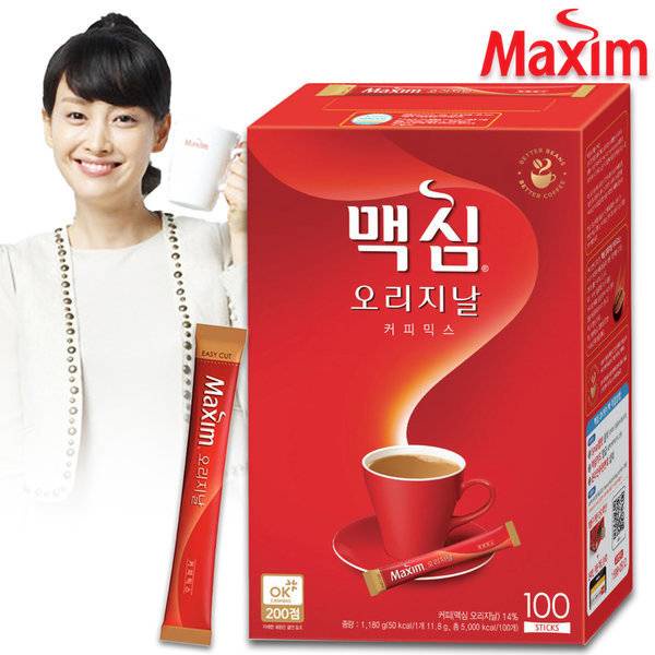 กาแฟเกาหลี-maxim-original-coffee-mix-red-1-box-100t-หอมนุ่มกลมกล่อม-รสชาติดั้งเดิม-มีสารต้านอนุมูลอิสระ