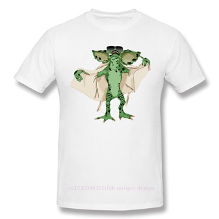 เสื้อยืดผ้าฝ้ายพิมพ์ลาย เสื้อยืดผ้าฝ้าย พิมพ์ลาย Gremlins 1984 Thriller Film Little Monster สไตล์ฮาราจูกุ สําหรับผู้ชาย