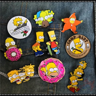 เข็มกลัดแฟชั่นลายการ์ตูน The Simpsons Series 03 - Happy Life 1 ชิ้น