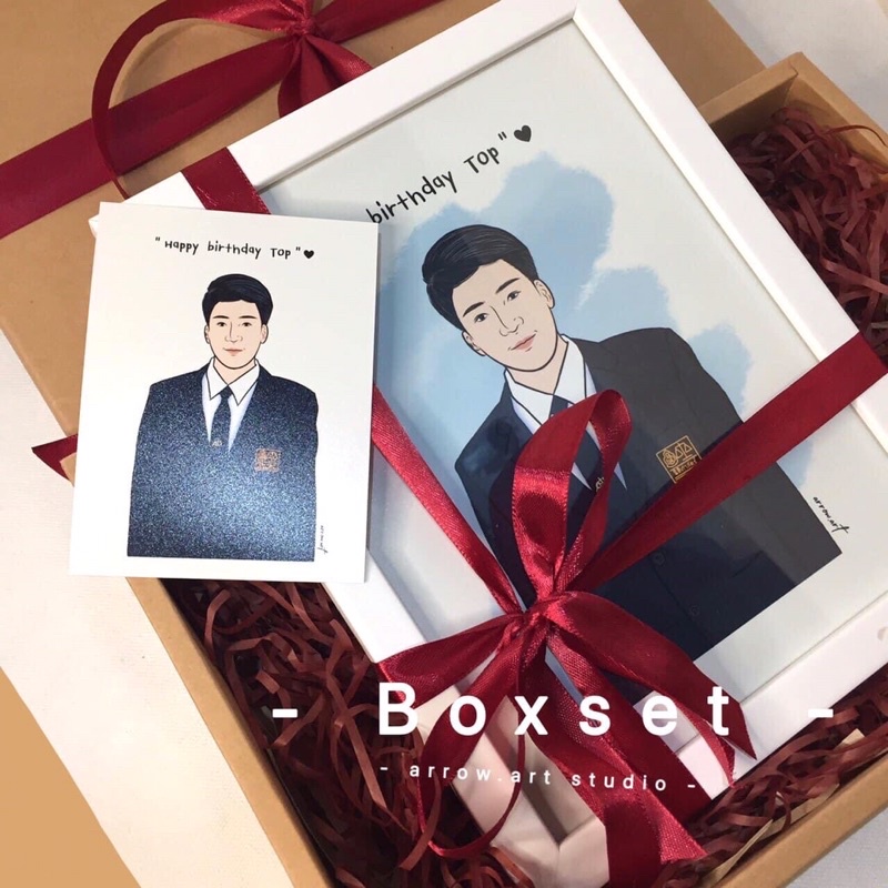 พร้อมกล่อง-boxset-ภาพวาดอัดกรอบ4x6ภาพวาดการ์ตูนพร้อมอัดกรอบ