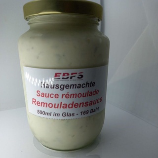 Hausgemachte Sauce Remiuladensauce in 500 ml Glass"