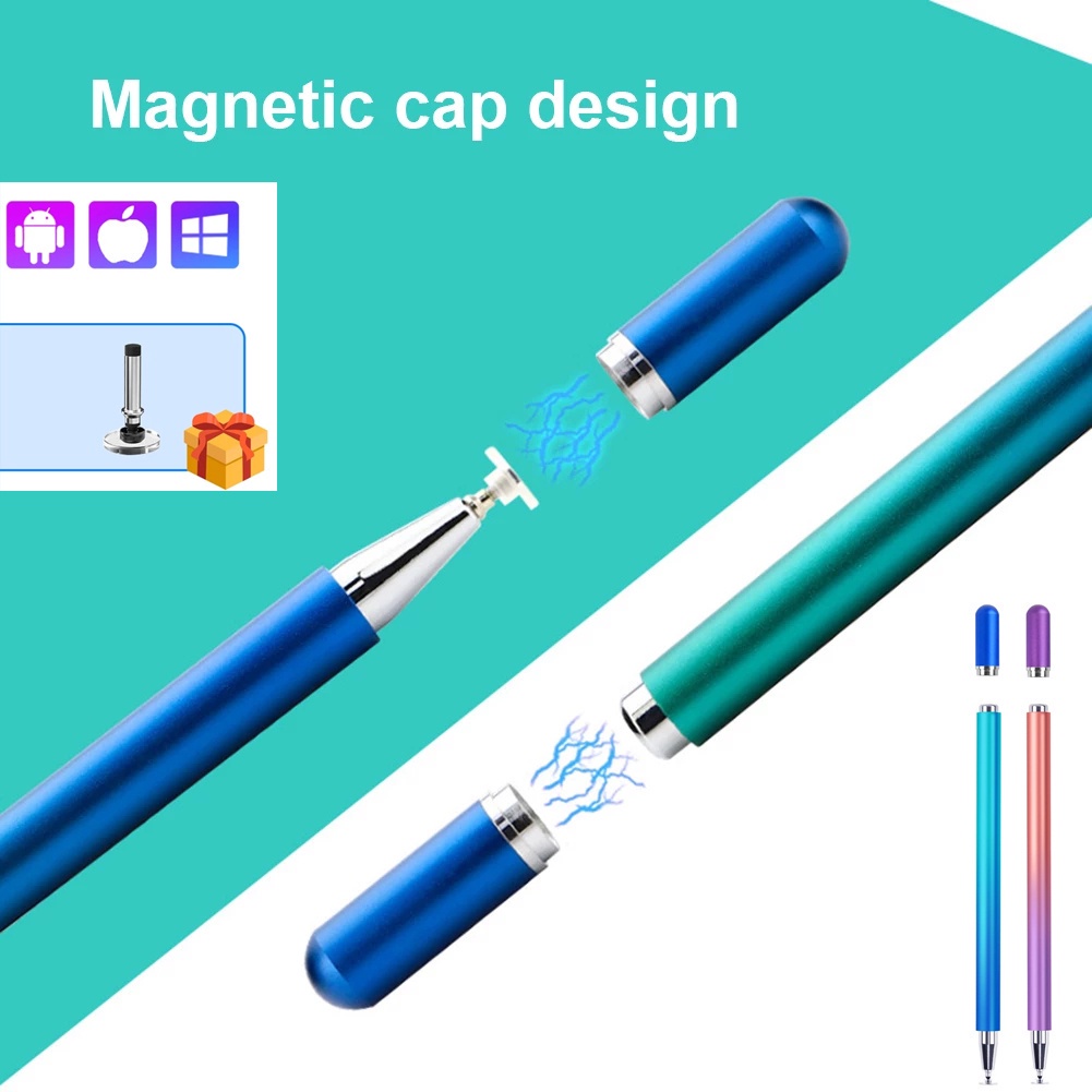 ปากกาสไตลัส-ไล่โทนสี-สําหรับ-realme-pad-10-4-2021-realme-pad-x-10-6-นิ้ว-หน้าจอสัมผัส-ฝาแม่เหล็ก-ใส-ปากกาสไตลัส-ดินสอในตัว-เปลี่ยนปลายปากกาได้