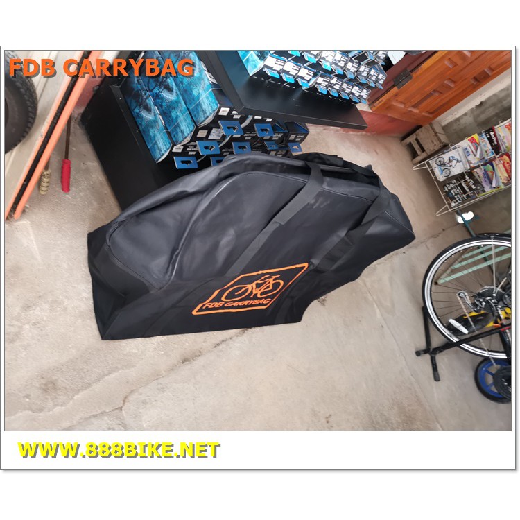 fdb-carrybag-folding-bike-bag-กระเป๋าจักรยานพับได้-สำหรับจักรยาน-16-20-สีดำ-ส้ม-ขนาด-32-65-85-ซม