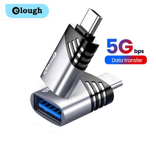 อะแดปเตอร์ Elough Usb3.0 Otg Type-C To Usb/Usb3.0 To Type-C/Micro To Type-C รองรับการชาร์จอย่างรวดเร็ว