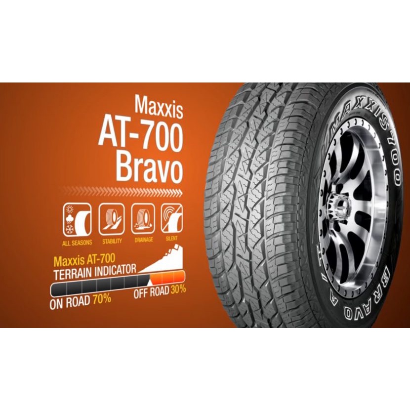 maxxis-31-x-10-5-r15-at-700-bravo-a-t-แม็กซีส-ยางปี-2023-ทนทุกสภาพถนน-นุ่มเงียบ-ลดการสั่นสะเทือนดีเยี่ยม-ราคาพิเศษ