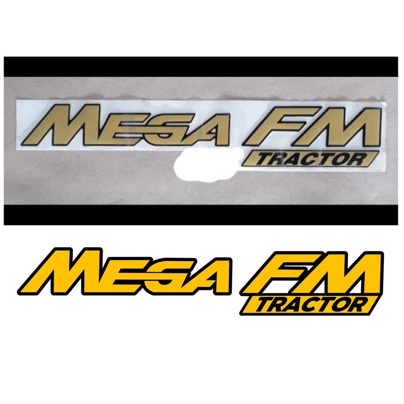 Mega FM ยาว 47 cm by หมีตัดสติกเกอร์ | Shopee Thailand
