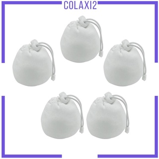[Colaxi2] กระเป๋าชอล์กบอล แบบหูรูด พร้อมหัวเข็มขัด สําหรับยก 5 ชิ้น