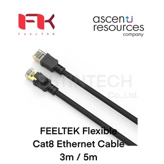 LAN CABLE (สายแลน) FEELTEK Flexible Cat8 Ethernet Cable ของใหม่ประกัน 1ปี