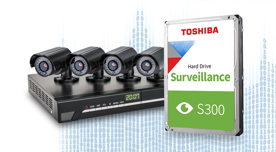 ภาพประกอบคำอธิบาย Toshiba HDD CCTV/Surveillance (2TB) SATA 3.5 รุ่น (S300) HDWT720 2TB SATA 3.5 5400RPM C/B 128MB บันทึกวีดีโอ/กล่องวงจรปิด Internal Harddisk