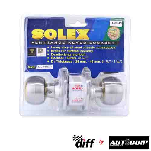 solex-ลูกบิดประตู-solex-รุ่น-500ss-pb