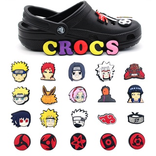 ภาพหน้าปกสินค้าใหม่ ตัวติดรองเท้า Crocs Jibbitz ลายการ์ตูนอนิเมะนารูโตะ ดอกไม้ สําหรับตกแต่งรองเท้า Crocs ที่เกี่ยวข้อง