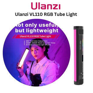 [ส่งใน🇹🇭]Ulanzi VL110 RGB Tube Light ไฟ RGB แท่ง ปรับสี แสงได้ มีระบบแม่เหล็กยึดติดง่าย